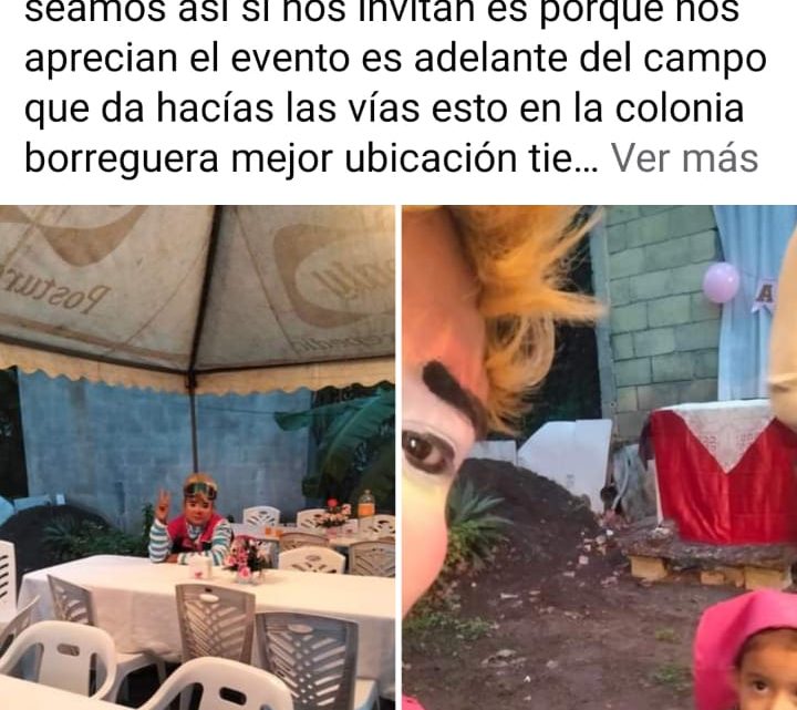 No van a su fiesta; piden ayuda en face y Mía pasó una fiesta inolvidable