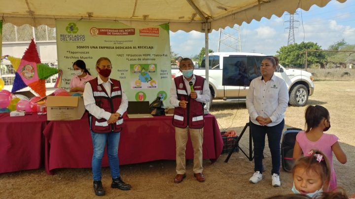 Continúa la campaña de concientización sobre reciclaje en Altamira