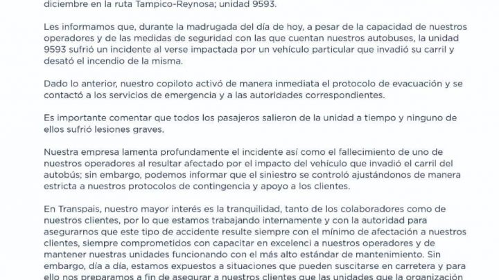 PASAJEROS SALIERON ILESOS DE ACCIDENTE