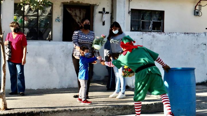 DEPARTAMENTO DE SERVICIOS PÚBLICOS EN MADERO CELEBRA LA NAVIDAD DE UNA MANERA MUY ESPECIAL