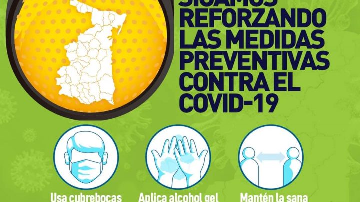 Tamaulipas retrocede  a semáforo amarillo