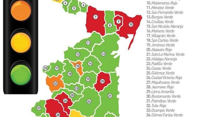 Altamira pasa a semáforo rojo; zona sur con alto riesgo de contagios