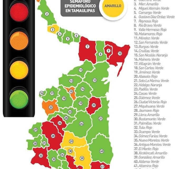 Altamira pasa a semáforo rojo; zona sur con alto riesgo de contagios