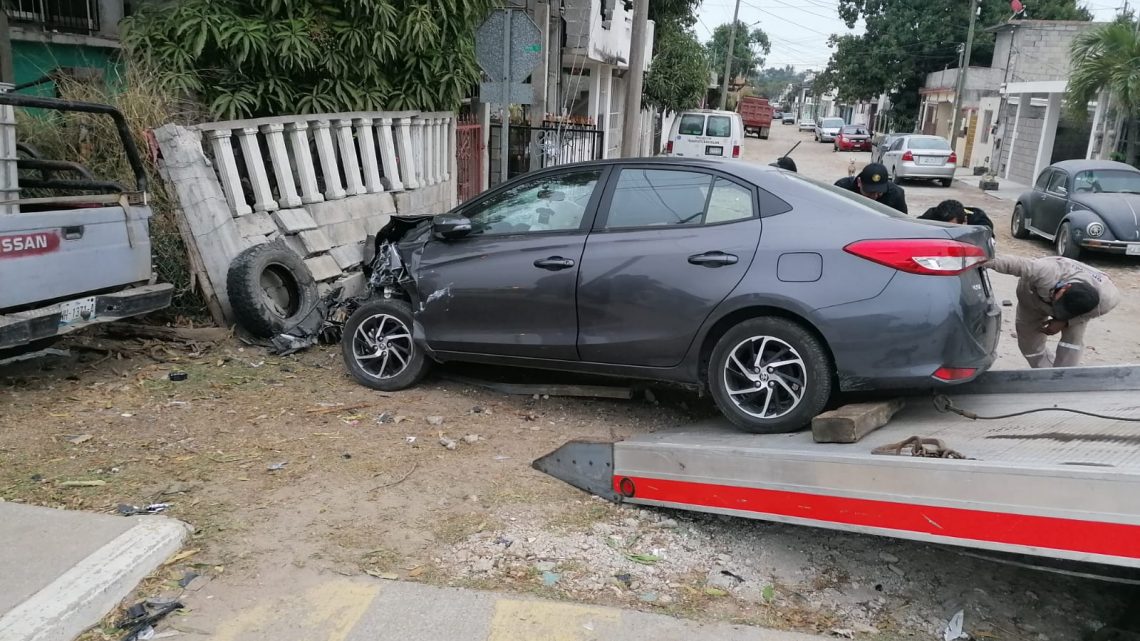 APARATOSO CHOQUE EN LA BORREGUERA (Video)