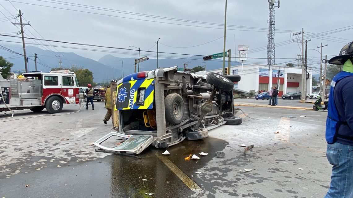 CHOCAN Y VUELCAN AMBULANCIA COVID