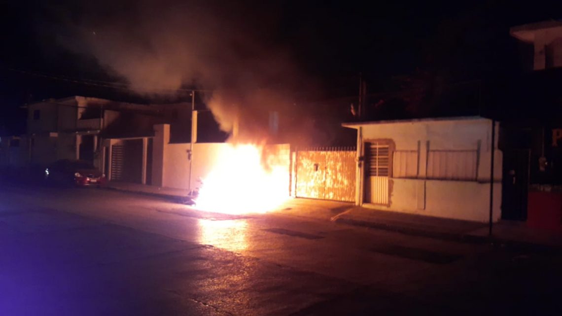 REPORTAN INCENDIO EN LA ZONA NORTE DE TAMPICO