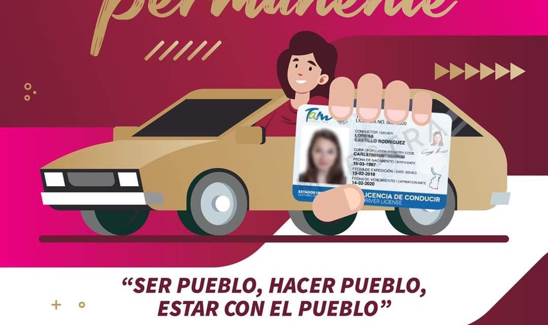 PERMANENTE LICENCIA DE CONDUCTOR