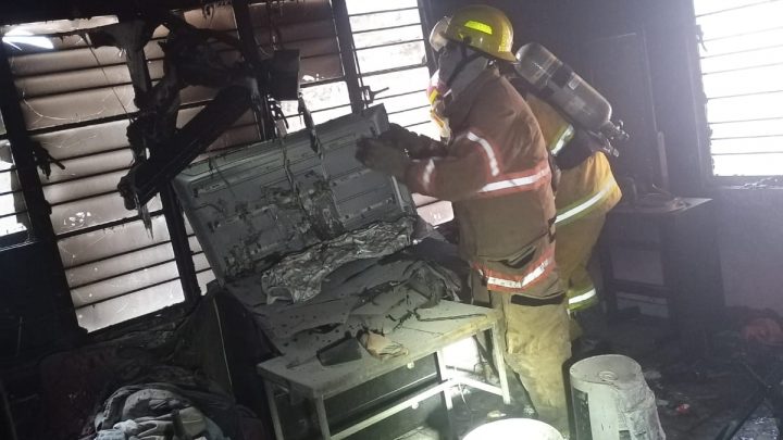 OTRO INCENDIO DE CASA EN MADERO