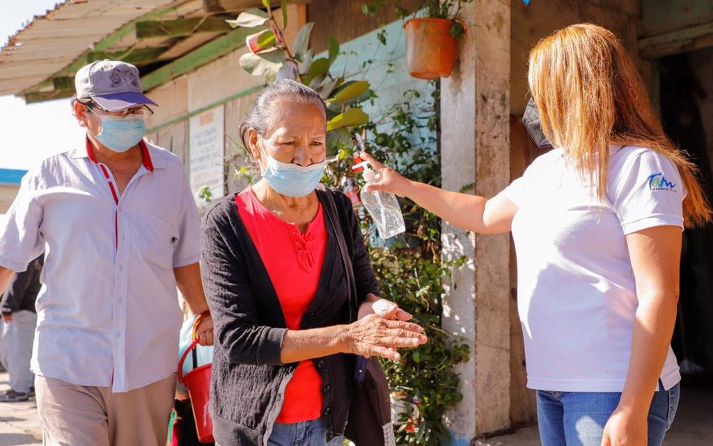 Intensifican Programa de Sanitización en Áreas Públicas de Tampico