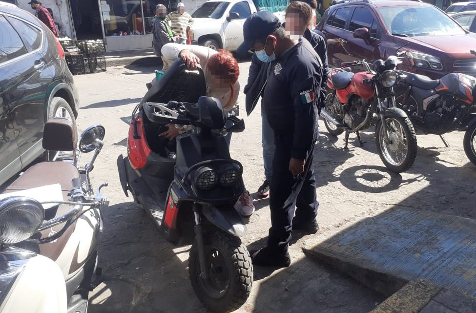 LO DETIENEN CON MOTO ROBADA