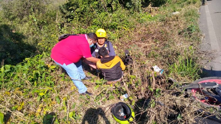 AUMENTAN ACCIDENTES DE MOTOCICLISTAS