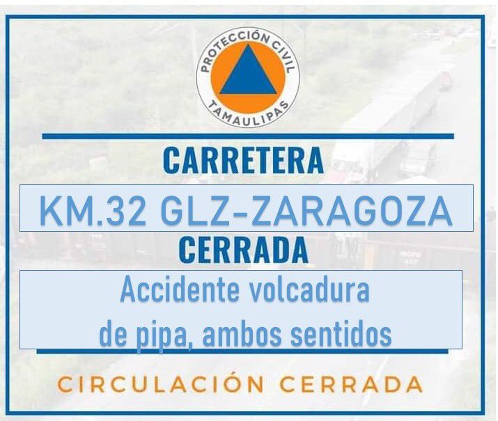 PRECAUCIÓN EN LA CARRETERA GONZÁLEZ-ZARAGOZA