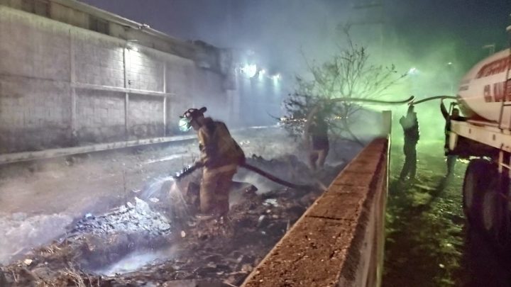 CUATRO HORAS DURÓ EL INCENDIO EN VALLE DORADO