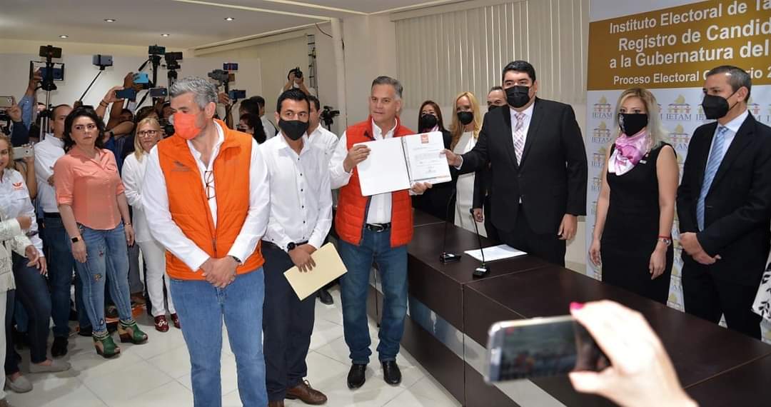 Se registra Arturo Diez como candidato a la Gubernatura  de Tamaulipas por Movimiento Ciudadano.