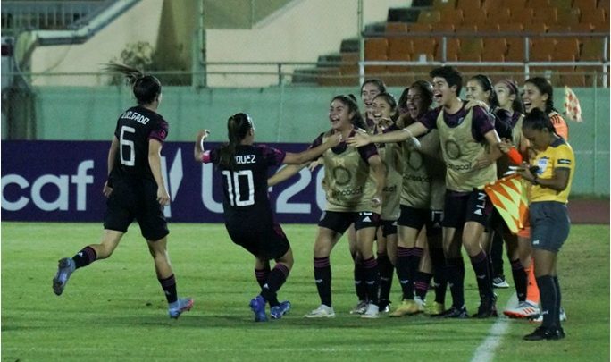 SELECCIÓN MEXICANA FEMENIL CONSIGUIÓ SU BOLETO AL MUNDIAL SUB-20