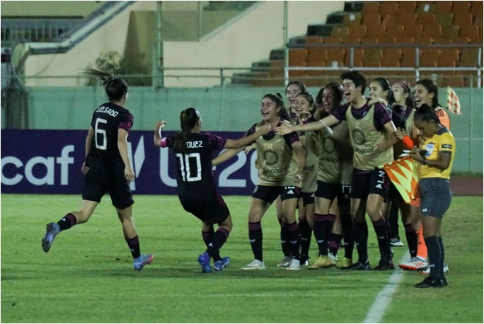 SELECCIÓN MEXICANA FEMENIL CONSIGUIÓ SU BOLETO AL MUNDIAL SUB-20