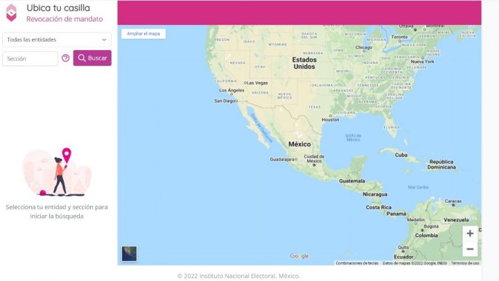 El INE crea sitio de internet  «Ubica tu casilla” para que ciudadanos busquen su casilla