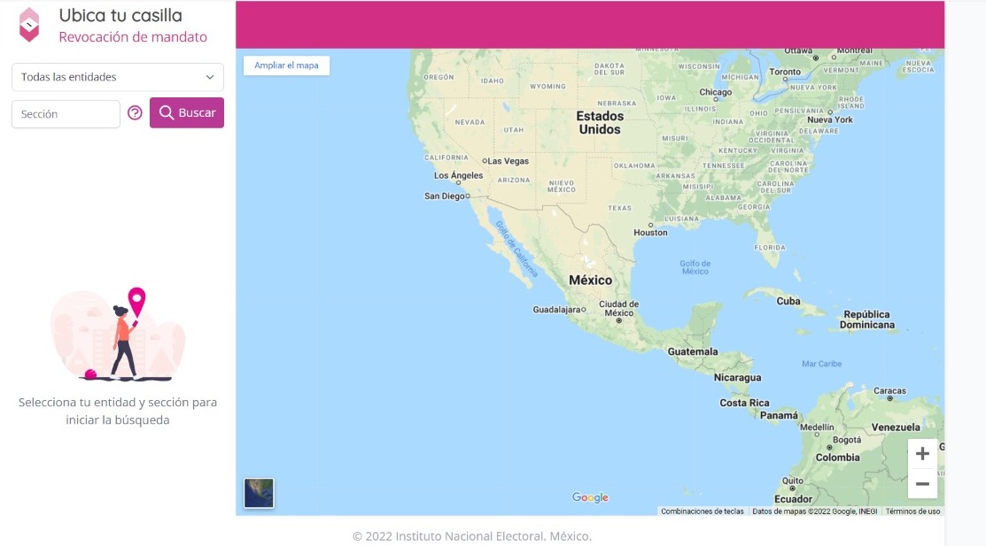 El INE crea sitio de internet  «Ubica tu casilla” para que ciudadanos busquen su casilla