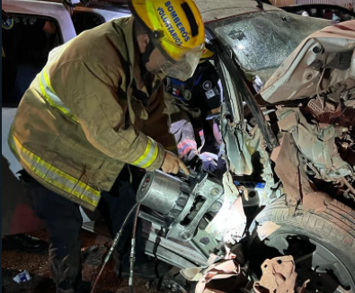 FALLECE COPILOTO DE CAMIONETA QUE CHOCÓ CONTRA TRÁILER