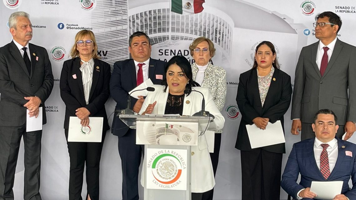 Lesladoras y legisladores de MORENA Tamaulipas exigen justicia y respeto a las leyes desde el Senado.