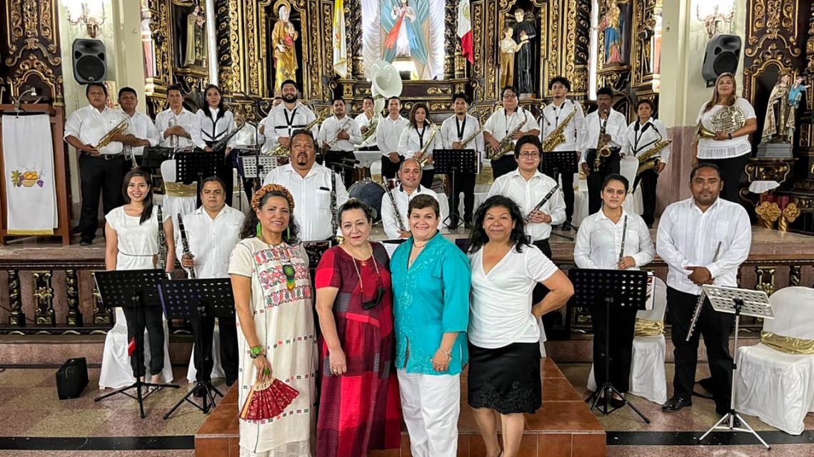 Dieron concierto en Iglesia de San Juan Bosco en Madero