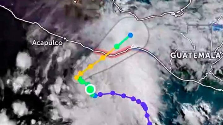 SE FORMA EL PRIMER HURACAN EN EL PACIFICO SE LLAMA AGATHA