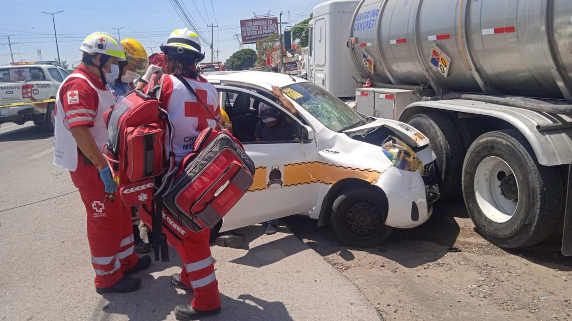 DOS PASAJEROS LESIONADOS DEJÓ UN ACCIDENTE