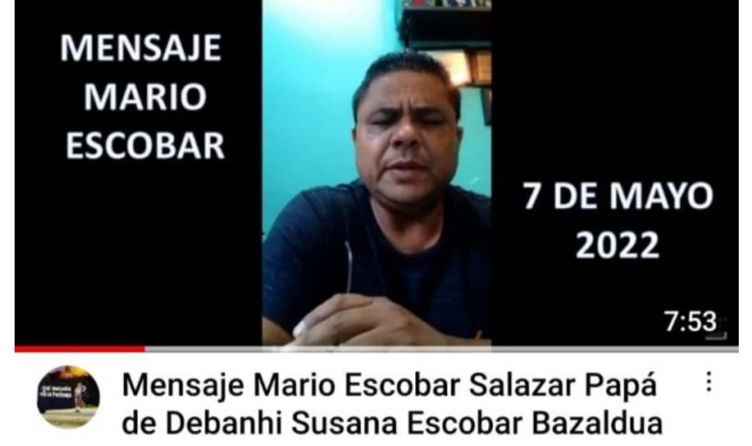 Abre papá de Debahni Escobar  canal de YouTube