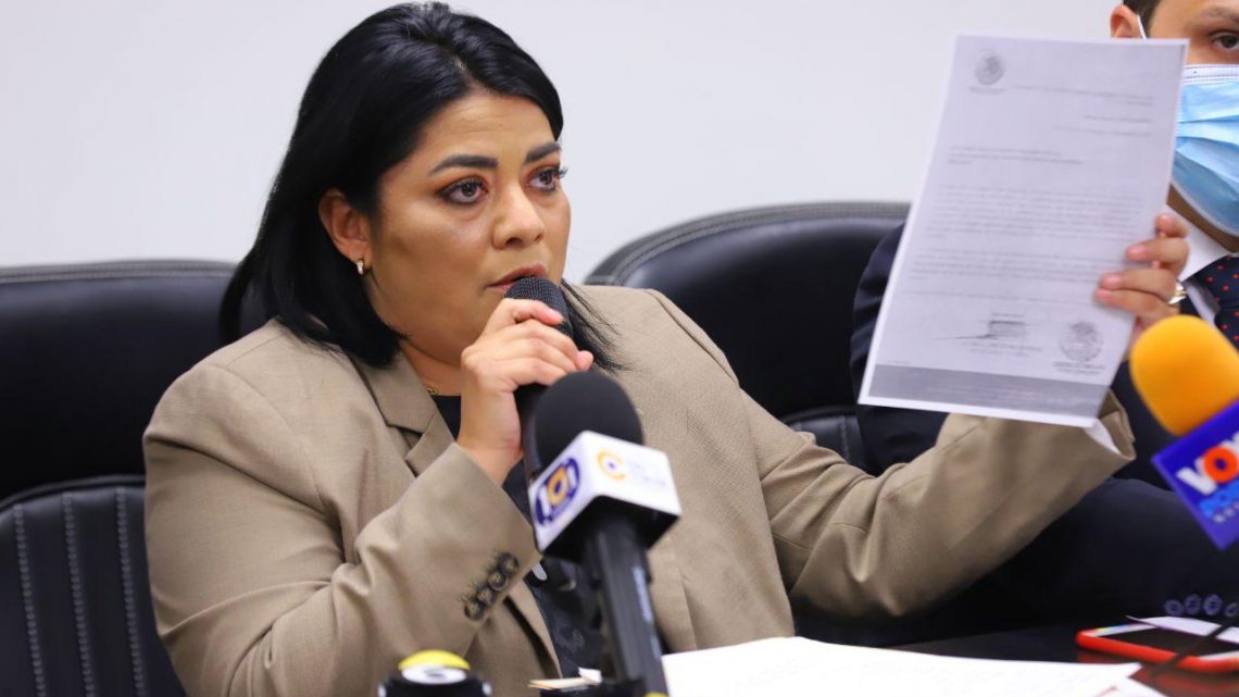 Presenta  diputada Ursula Salazar denuncia por violencia política en razón de género