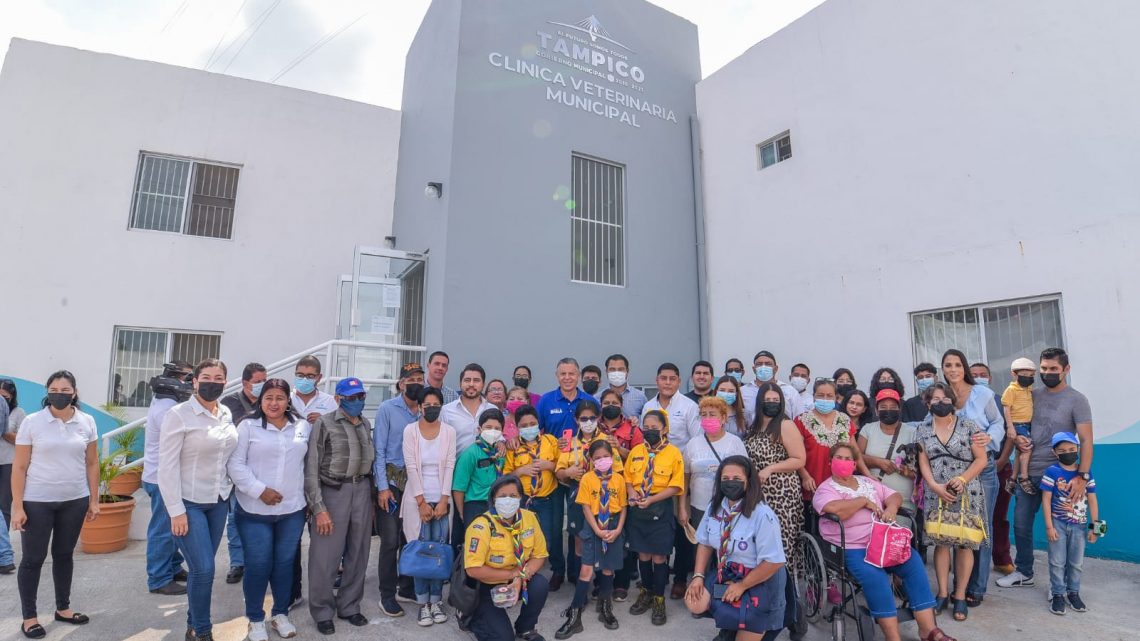 La Primera Clínica Veterinaria Pública de Tamaulipas se Ubica en Tampico