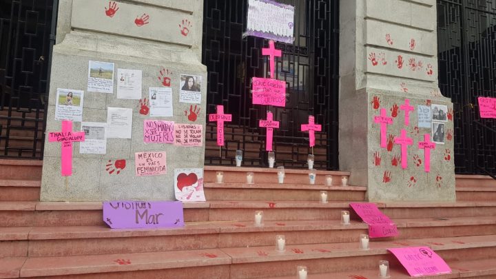 Colectivas tampiqueñas participan en la jornada de «Luto Nacional por la vida de las mujeres y las niñas»