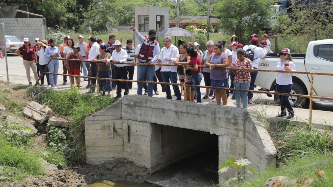 Supervisan drenes pluviales en Altamira