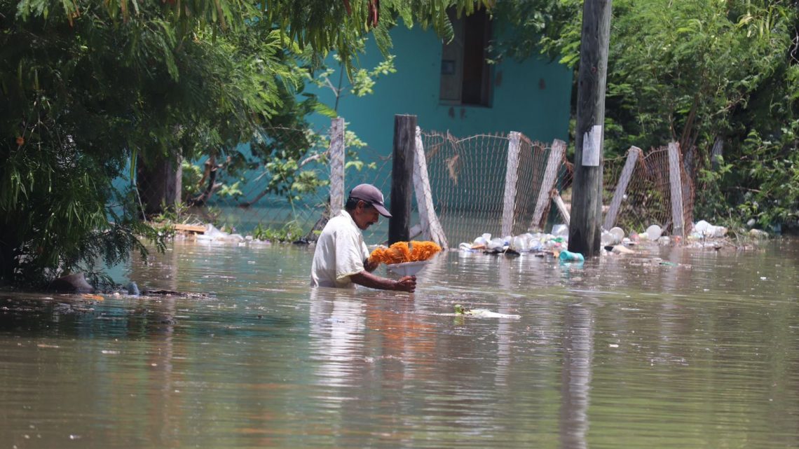 FRENTE FRÍO DEJA INUNDACIONES EN MATAMOROS