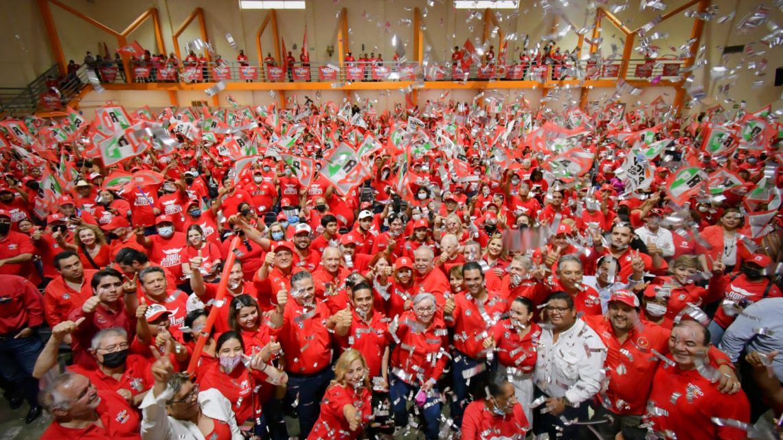 Priístas reynosensesmuestran su fuerza