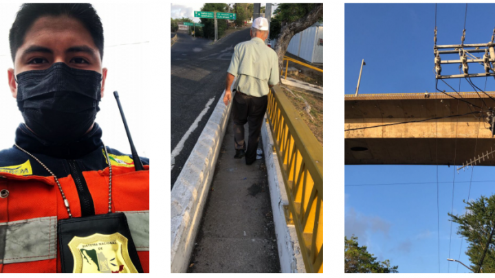 CASI SE AVIENTA DEL PUENTE TAMPICO