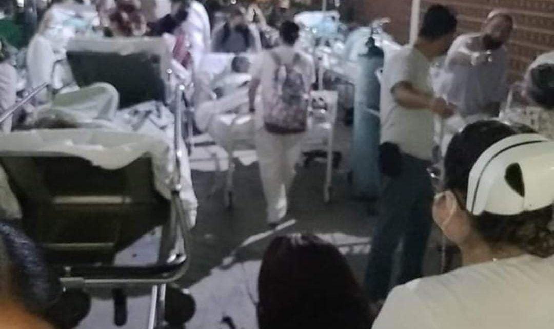 INCENDIO EN HOSPITAL DEL IMSS DE NUEVO LAREDO