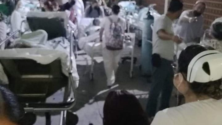 INCENDIO EN HOSPITAL DEL IMSS DE NUEVO LAREDO