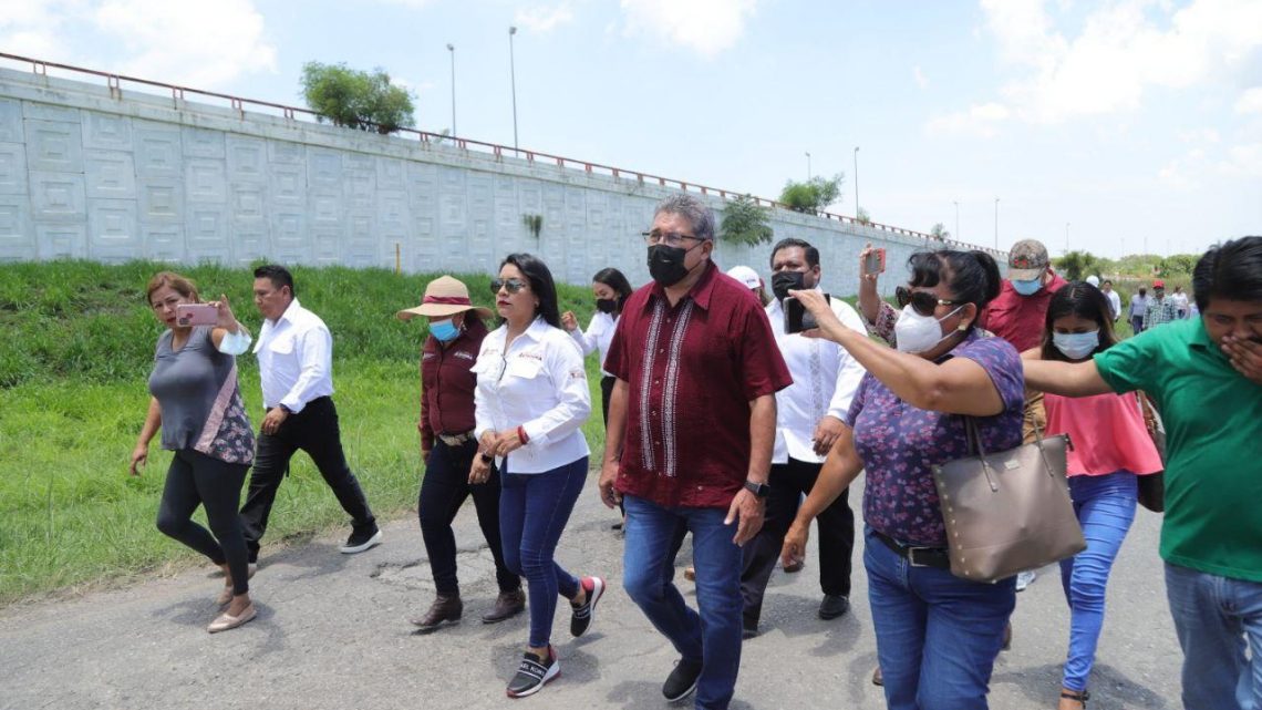 SUPERVISA ARMANDO MARTÍNEZ CONDICIONES DEL “PUENTE DE LA ESPERANZA”