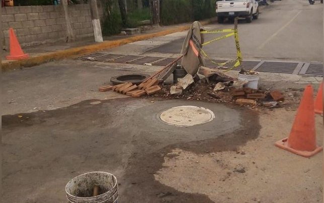 Cumple COMAPA Altamira con acciones de reposición de pavimento