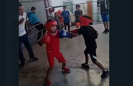 PROMUEVEN EL BOX ENTRE LOS NIÑOS ALTAMIRENSES