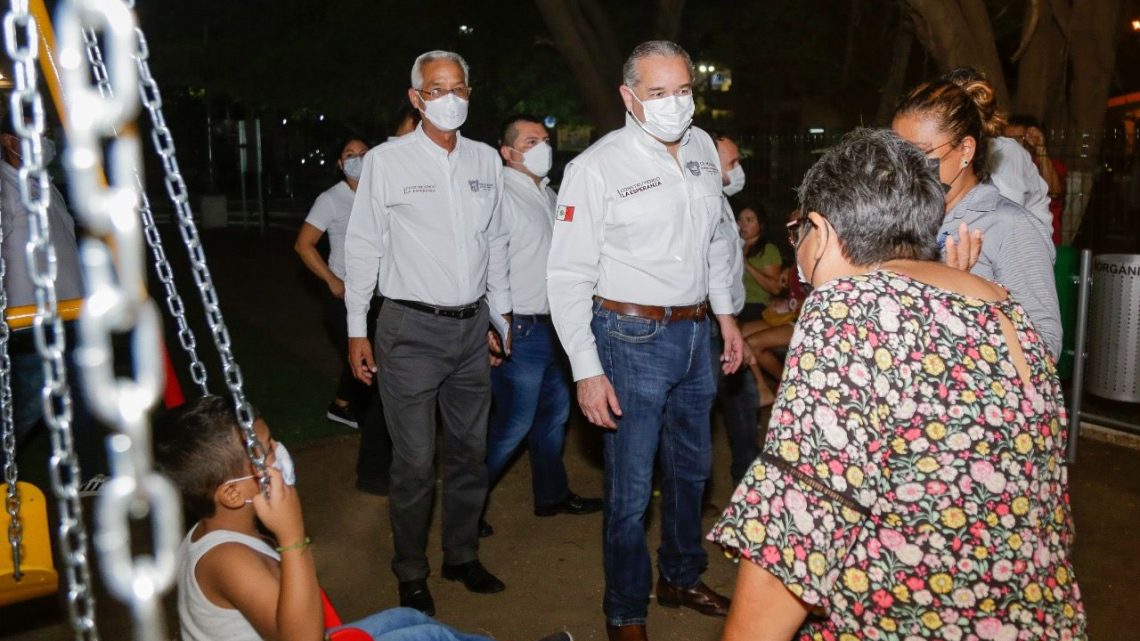 Con rescate de plazas reconstruyen el tejido social de Ciudad Madero