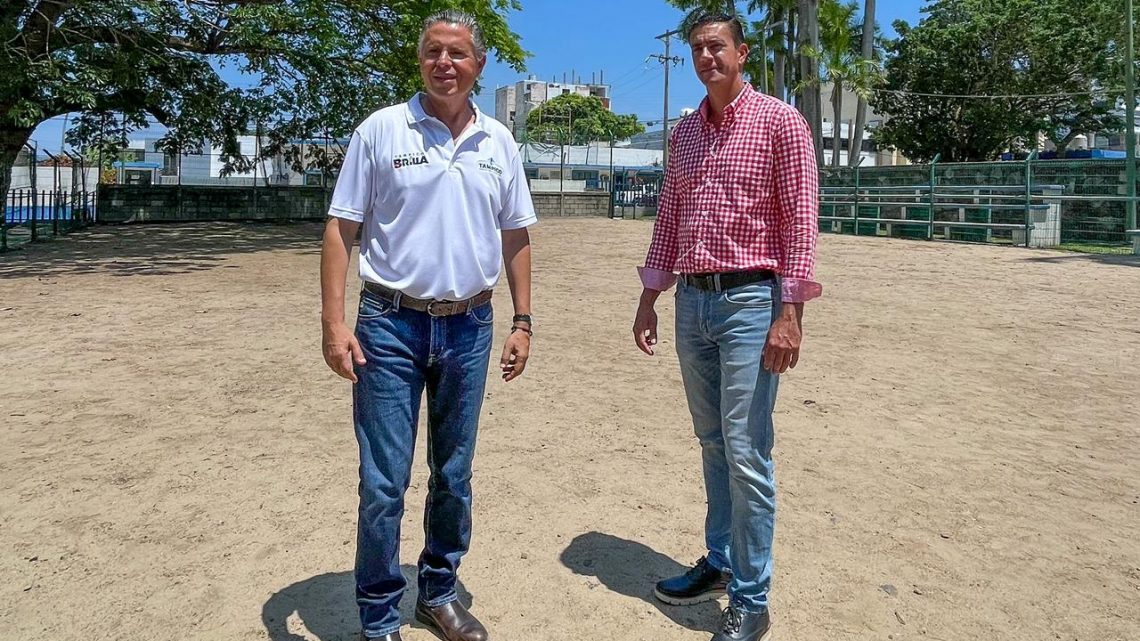 Anuncia Chucho Nader Remodelación del Parque Méndez