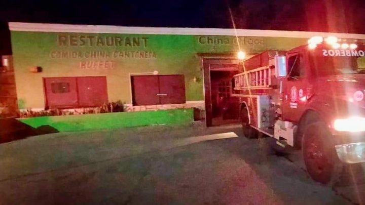 SE INCENDIA RESTAURANTE DE COMIDA CHINA