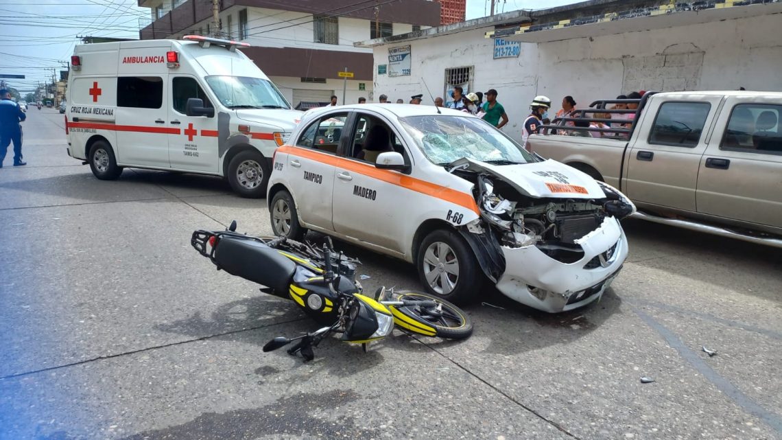 CHOCA OTRO MOTOCICLISTA