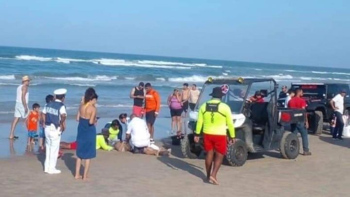 TURISTA REGIOMONTANOSE AHOGA EN MIRAMAR