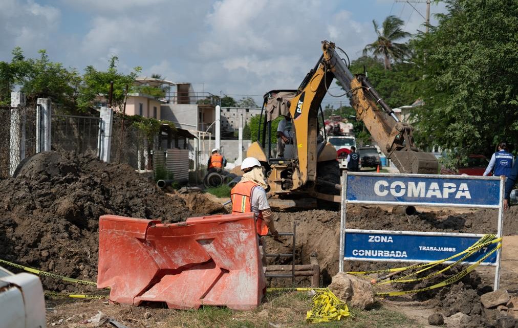 Comapa da solución a problema de drenaje en la colonia Emiliano Zapata de Ciudad Madero