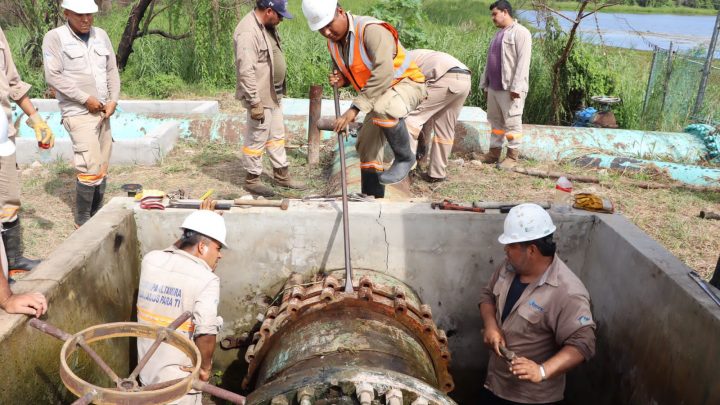 Queda restablecido el suministro de agua potable en diferentes colonias de Altamira