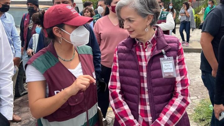 Participa la Doctora María de Villarrealen presentación del programa “Barrio Adentro” en CdMx