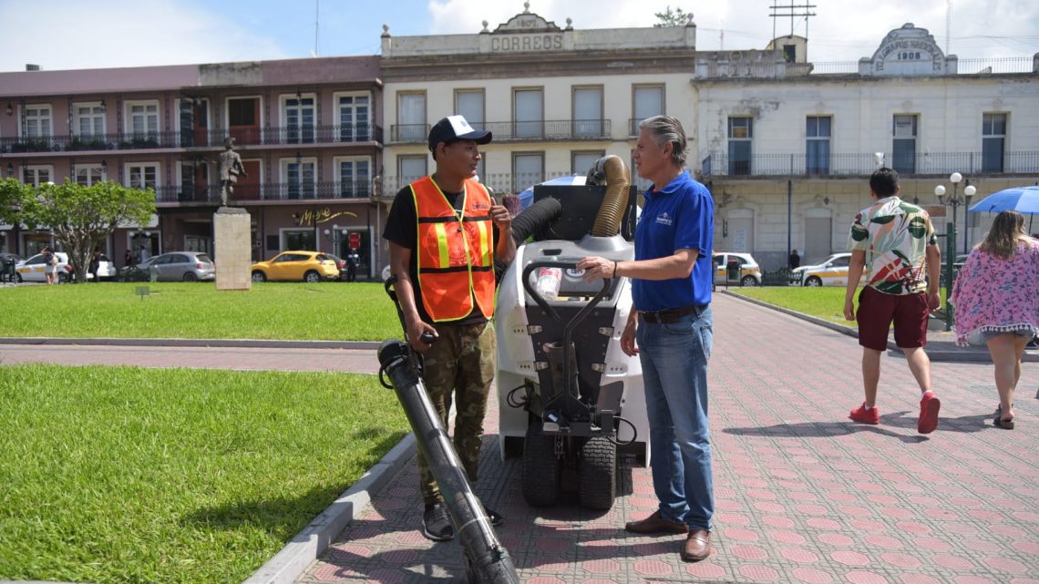 Encabeza Chucho Nader Amplia Jornada de Limpieza en la Zona Centro