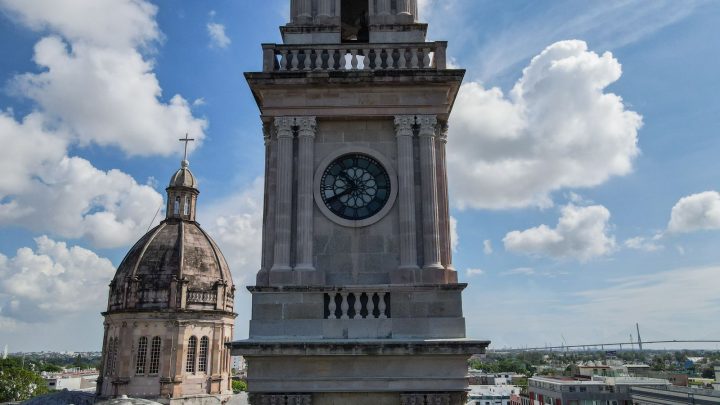 Reestrenan Histórico Reloj de la Catedral de Tampico